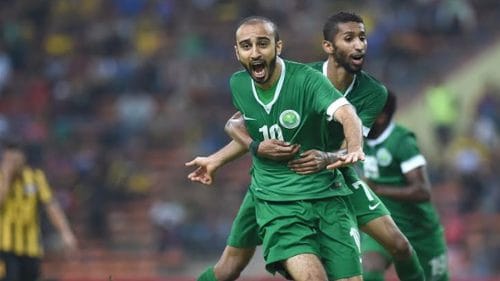 منافسو مصر.. المنتخب السعودي يجرى تدريباً مفتوحاً لأول مرة فى روسيا اليوم