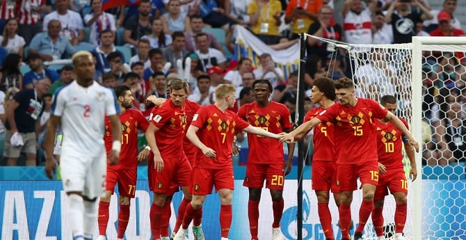 بلجيكا تكتسح منتخب بنما بثلاثية نظيفة و تتصدر المجموعة السابعة مؤقتا