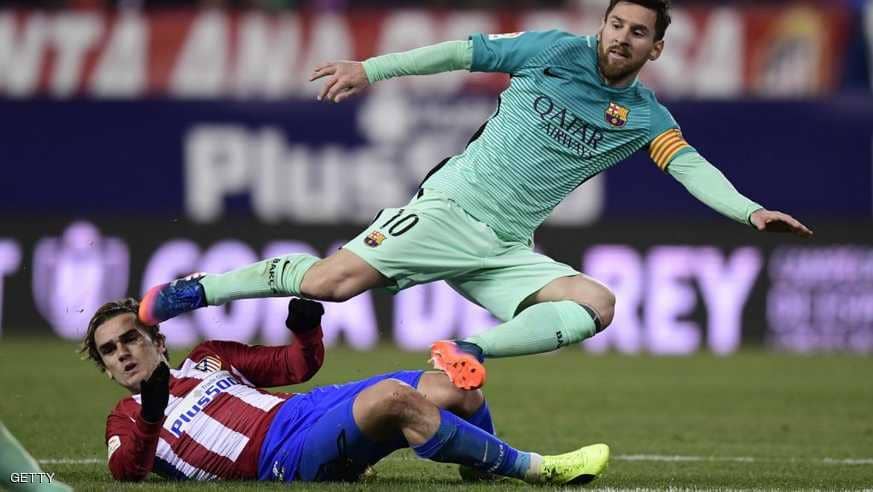 ميسى يصف اللاعب غريزمان :هو رائع ومن طينة الكبار..وهذا تحذيرى لـ نيمار