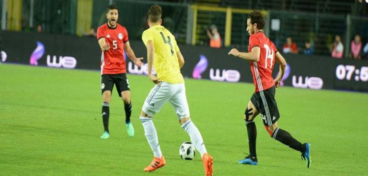 منتخب مصر ضد كولومبيا .. أداء ضعيف ومخيب للأمال .. وسر الدقيقة حداد