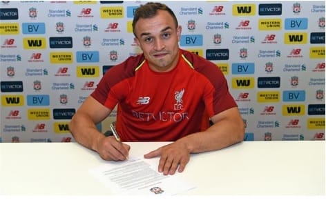 ليفربول يبرم ثالث صفقاته الصيفية مع شاكيري ..فهل يكون بديل لصلاح؟