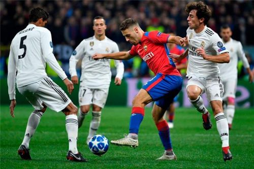 سيسكا موسكو يتصدر بعد إسقاط ريال مدريد بدوري الأبطال