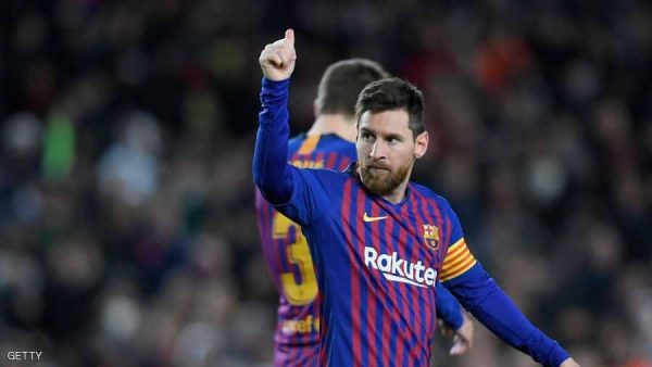 برشلونة يكرم ضيفة إيبار بثلاثية نظيفة ..في ليلة ميسي التاريخية