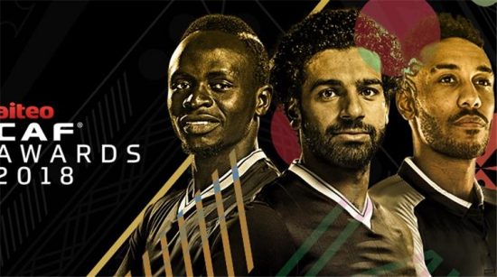 صلاح وسط الأساطيرالإفريقيةالمتوجه مع إنطلاق حفل الكاف وأفضل لاعب بإفريقيا