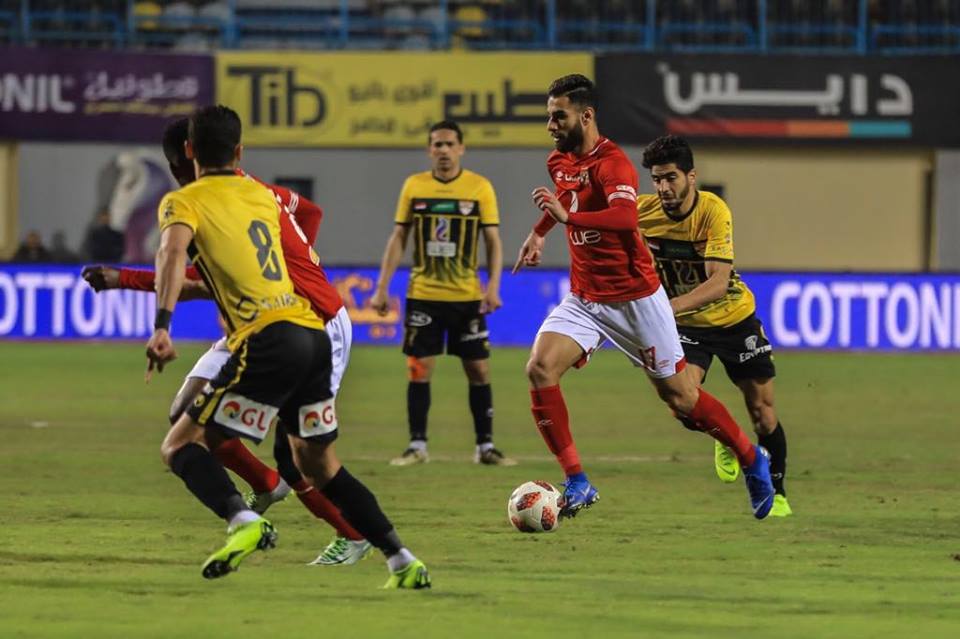 مباراة الأهلي اليوم : الأهلي يفوز علي الإنتاج بهدف .. أداء متوسط .. والشحات علامة إستفهام
