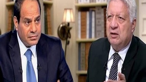 أخبار الزمالك : مرتضي يوضح حقيقة توجيه تصريحات ضد السيسي
