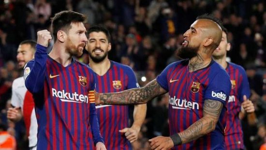 برشلونة يكرم ضيفة رايو فاليكانو بثلاثية و يعزز صدارة الدوري الإسباني