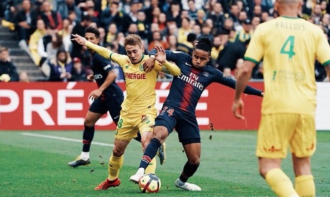 باريس سان جيرمان يؤجل تتويجة بالدوري للمرة الثالثة تواليا بخسارة جديدة أمام نانت
