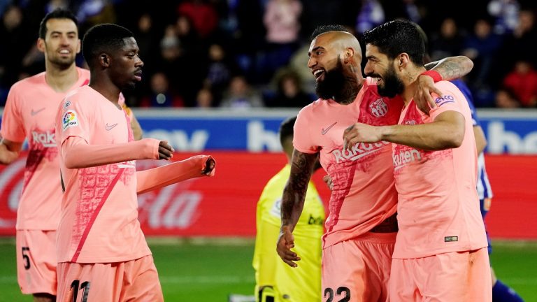 برشلونة يواجه ليفانتي بالإختبار الأخير لحسم لقب الدوري الإسباني