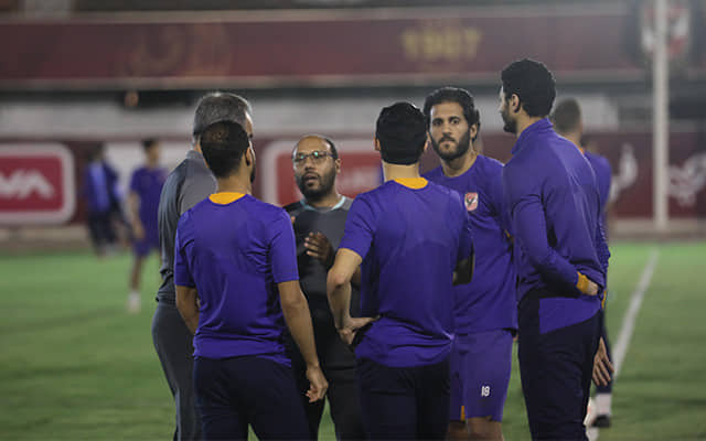 الأهلي اليوم : كواليس مران الأهلي : غياب أحمد الشيخ ..ظهور اكرامي..جلسة لرمضان