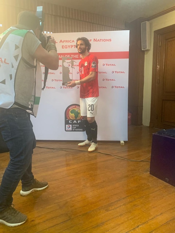أمم أفريقيا : محمود علاء أفضل لاعب في لقاء مصر وزيمابوي