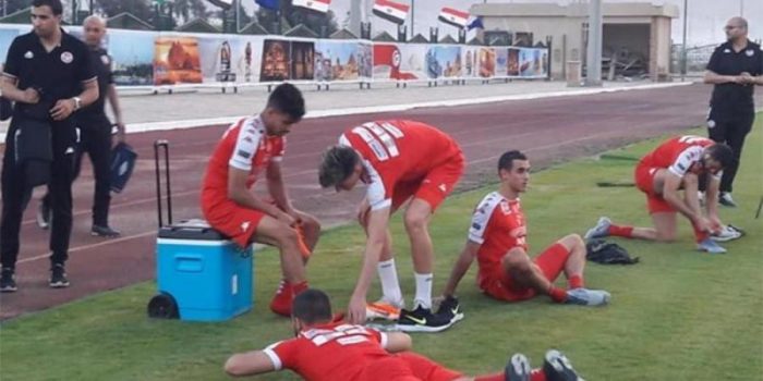 تونس المضيف بالأبيض وأنجولابالأحمرغدابالسويس..وحضورإعلامي كبيربالمران الأخير
