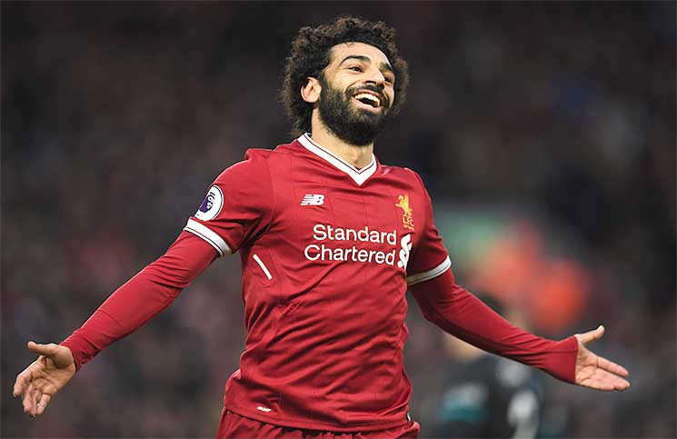 صلاح الأعلي دخلابالعالم..أول لاعب عربي وإفريقي يقتحم نادي المائةويقع في المحظور!
