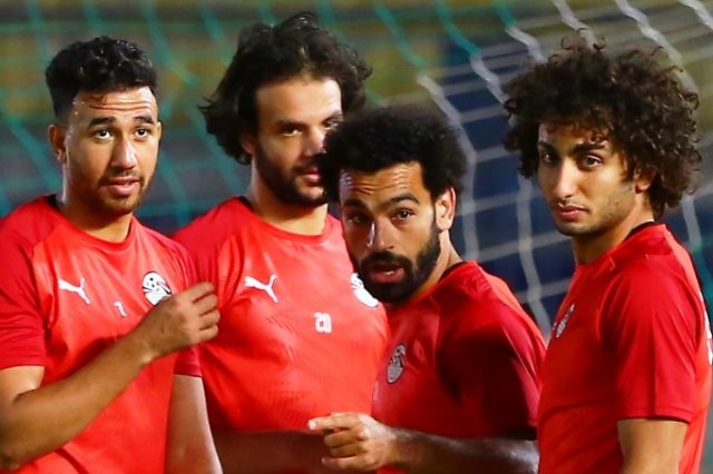 أمم أفريقيا ..كشف حقيقة تدخل صلاح للعفو عن وردة ومو يشارك بمران المنتخب كاملا