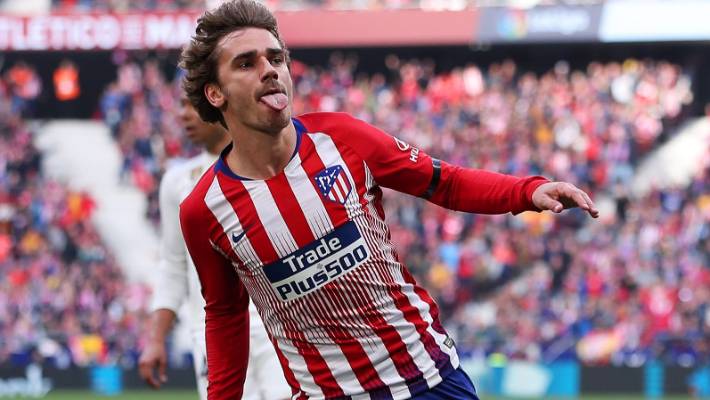 جريزمان يتخطي ميسي في برشلونة بالشرط الجزائي..واللاعب يحتفل علي طريقتة