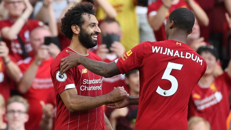 صلاح أفضل لاعب بمباراة ليفربول وأرسنال ويحتل المركز الثالت بترتيب هدافي الدوري