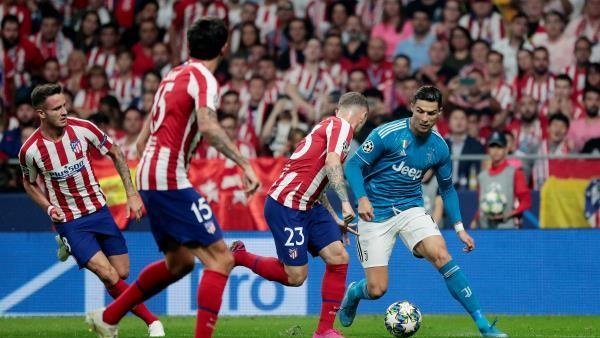 أتلتيكو مدريد يتعادل في الوقت القاتل مع يوفنتوس بدوري أبطال أوروبا (فيديو)