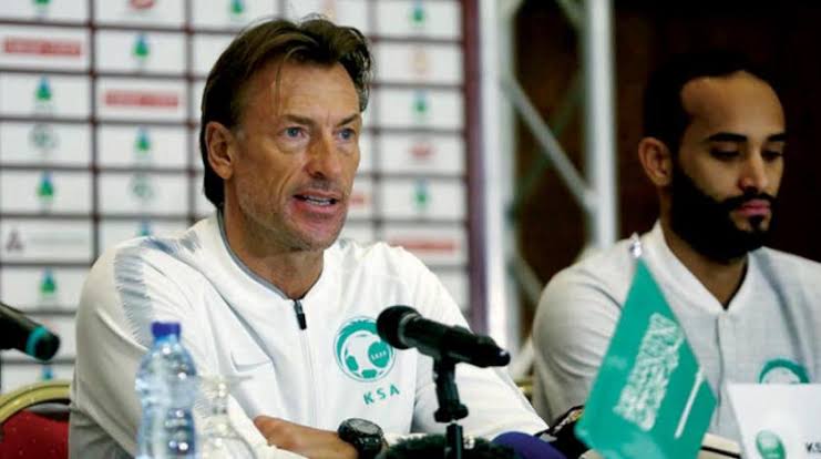 رينارد :المنتخب السعودى لا زال بحاجة للوقت..والفلسطيني قوي علي أرضة