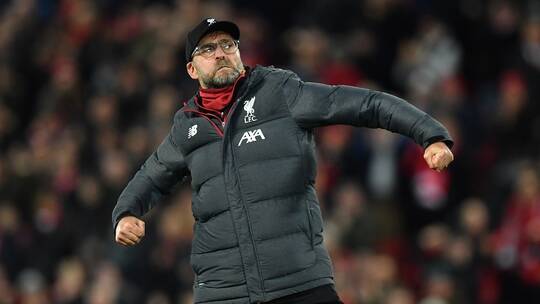كلوب يحتفل بشكل هستيري بعد هدف ليفربول في مرمى فريق مورينيو “السبيشل 1”