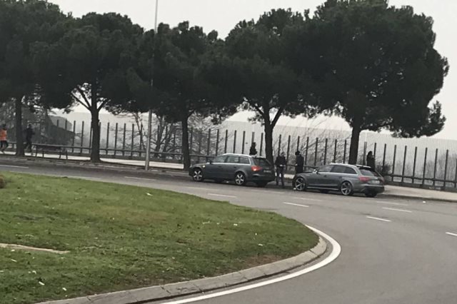 زيدان يتعرض لحادث سير قبل قيادة تدريبات ريال مدريد