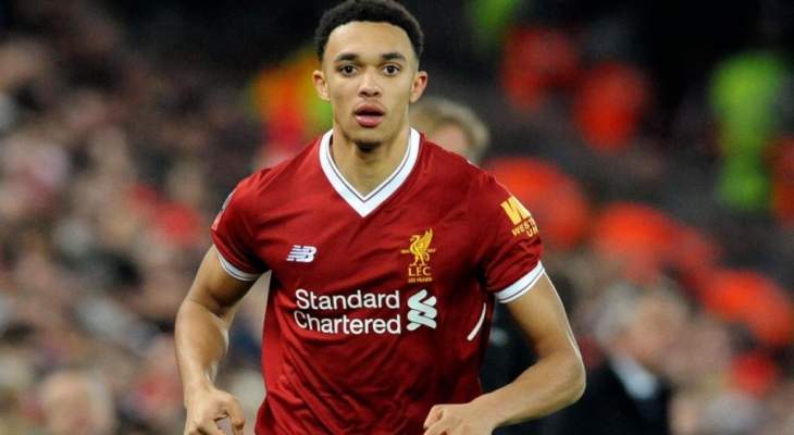 أرنولد يتفوق على محمد صلاح ويحصد جائزة لاعب الشهر فى ليفربول
