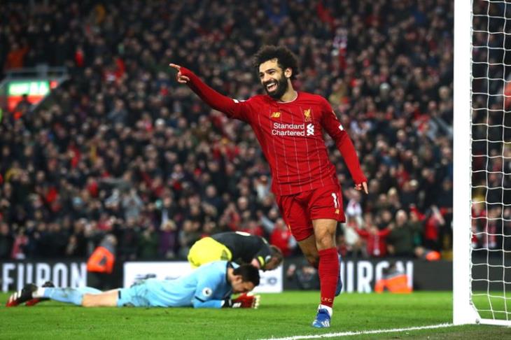 هدف محمد صلاح ضد ساوثهامبتون الأفضل فى ليفربول لشهر فبراير(فيديو)