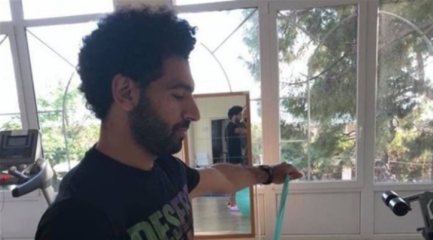 محمد صلاح لايعطلة صيام شهر رمضان عن التدريب فجرا