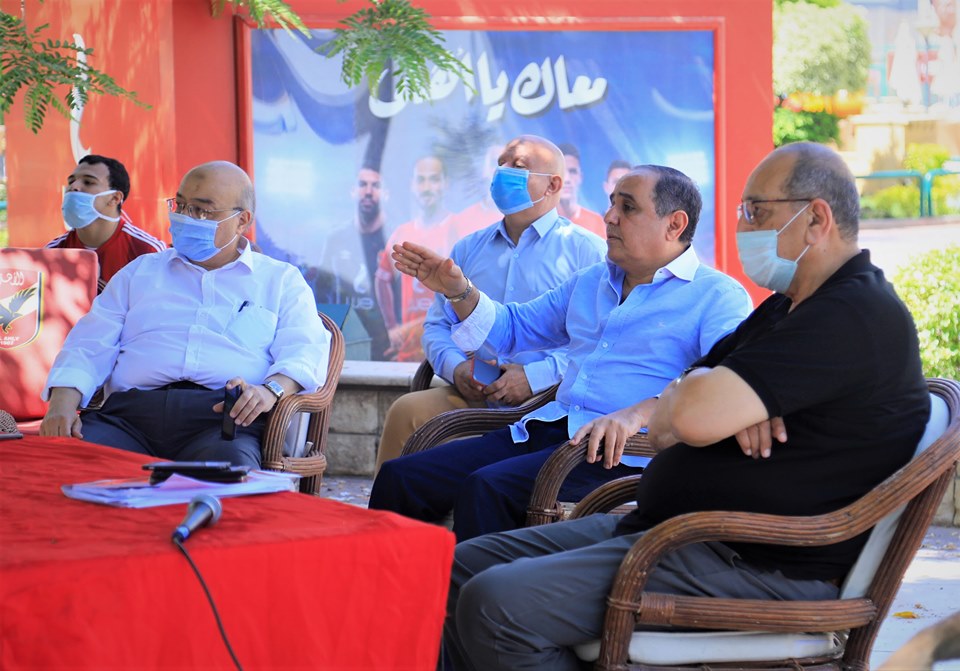 أخبار الأهلي : تفاصيل اجتماع اللجنة الطبية بالاهلي مع الأجهزة الفنية لفرق النشاط الرياضي