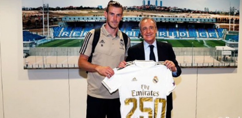 ريال مدريد يكرّم جاريث بيل ويمنحه هدية تذكارية .. (فيديو +صور)