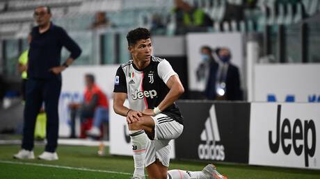 كريستيانو رونالدو في أول تعليق بعد تعادل يوفنتوس مع أتلانتا