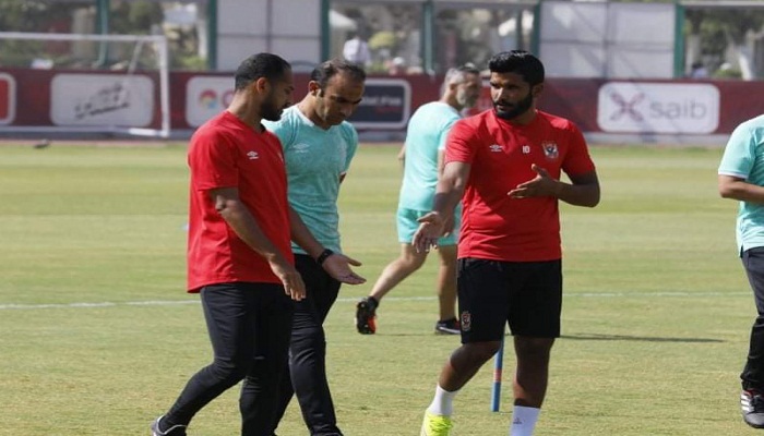 أخبار الأهلي : مران الأهلي : عودة لطفي .. التركيز علي العرضيات ..وتدريب خاص لجمعه