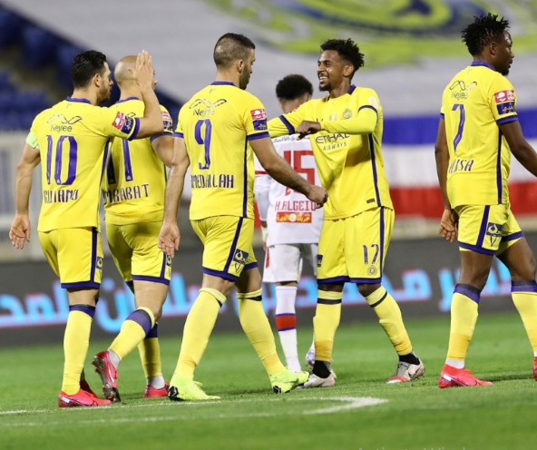 الدوري السعودي .. النصر يهزم أبها بثنائية يواصل مطاردة الهلال(فيديو)