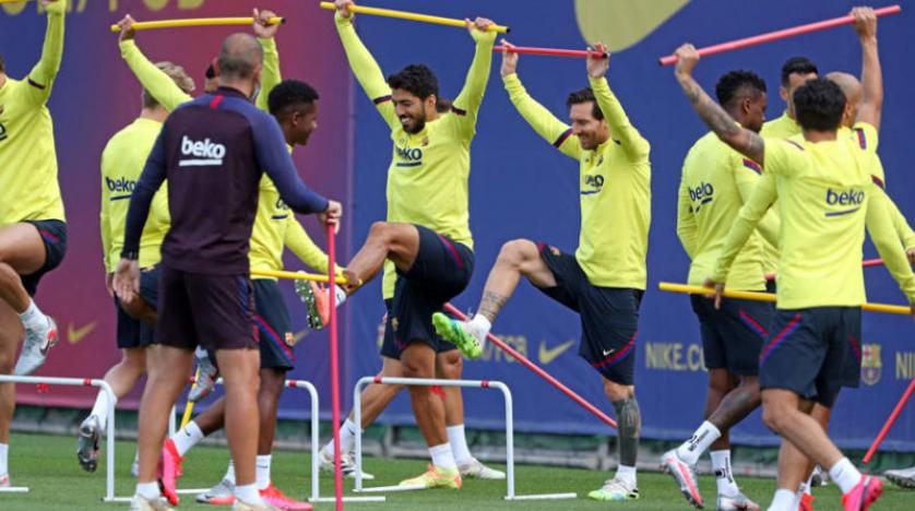 دوري الأبطال ..البايرن يضع خطتة لإيقاف ميسي وظهورحالة كورونا فى برشلونة(فيديو)