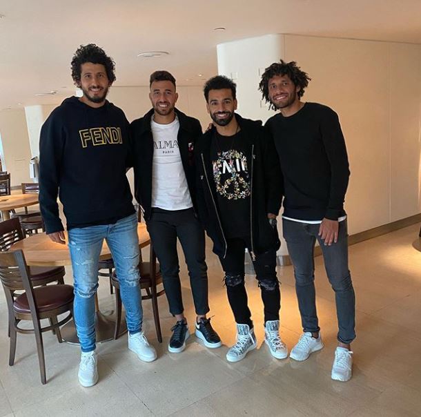 النني وصلاح وتريزيجيه وحجازي في صورة.. الدوري الإنجليزي بنكهة مصرية