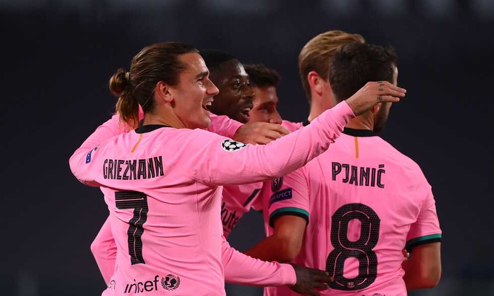 برشلونة يصعق يوفنتوس بهدفين دون رد بدورى أبطال أوروبا(فيديو)
