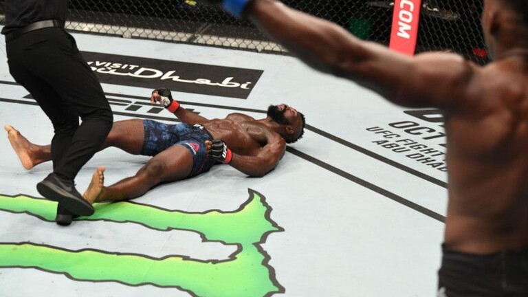 شاهد .. ضربة قاضية “لا تصدق” في تاريخ UFC ليلة القتال (فيديو)