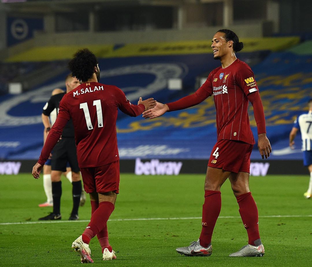 محمد صلاح يوجه رسالة دعم لزميله فان دايك بعد الإصابة :الرجل الكبير(صورة)