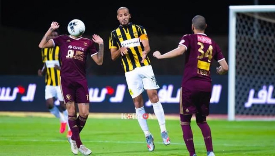 الاتحاد يسقط فى فخ التعادل أمام الفيصلى بالدورى السعودى بمشاركة حجازى(فيديو)