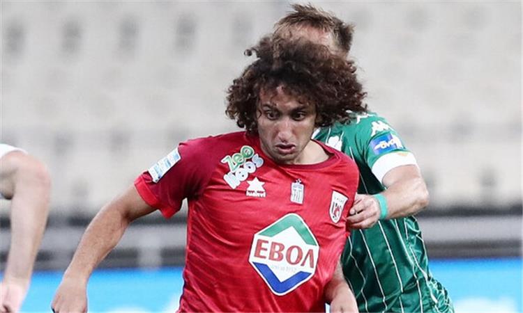 أولمبياكوس يفوز علي فولوس برباعية في الدوري اليوناني بمشاركة عمرو وردة