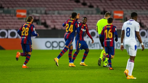 برشلونة يقع في فخ إيبار بتعادل مخيب للآمال بالليجا..(فيديو)