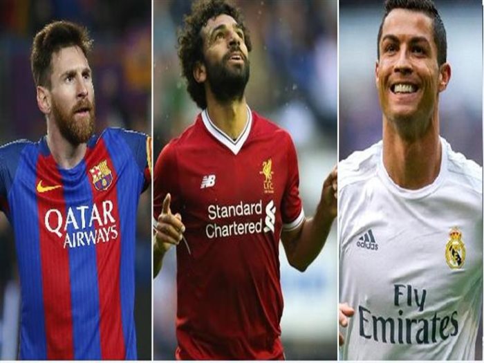 جائزة لاعب القرن .. رونالدو يهزم ميسي مرتين وصلاح ثالثا