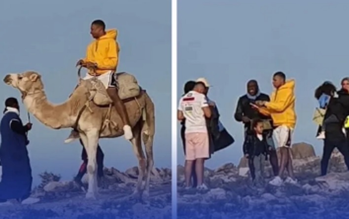 مبابي يحتفل بأعياد الميلاد فى المغرب قبل ليلة رأس السنة(فيديو)