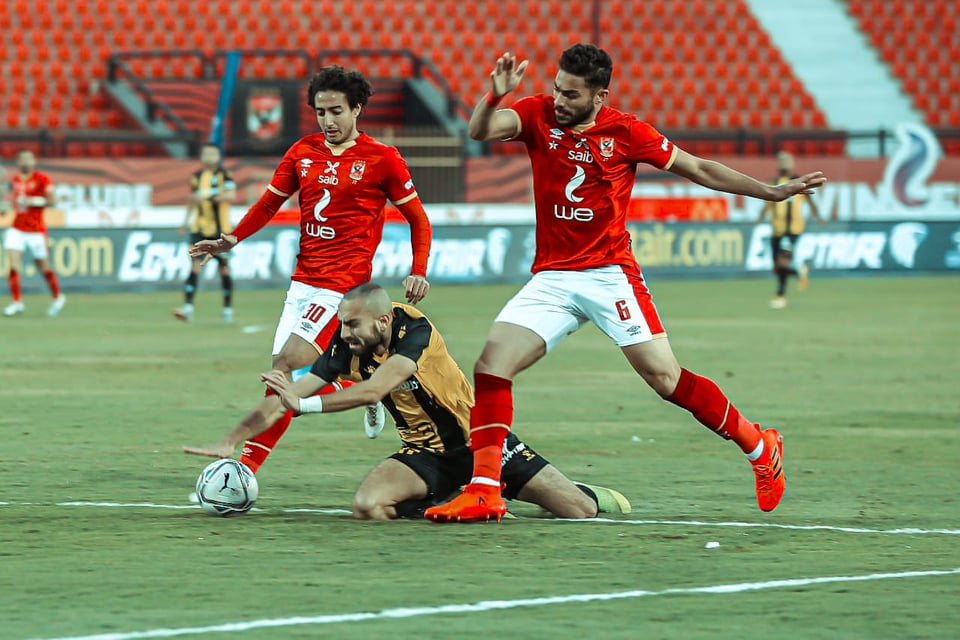 أخبار الأهلي: المقاولون العرب يتقدم على الأهلي بهدفين في الشوط الأول