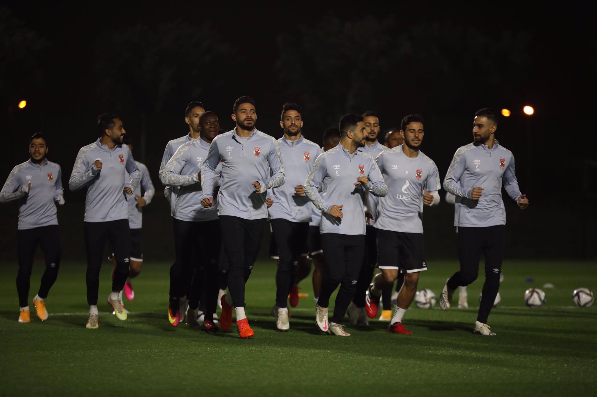 أخبار الأهلي: مران الأهلي: تدريبات قوية للاعبين وظهور الحاوي وتأهيل محمد هاني