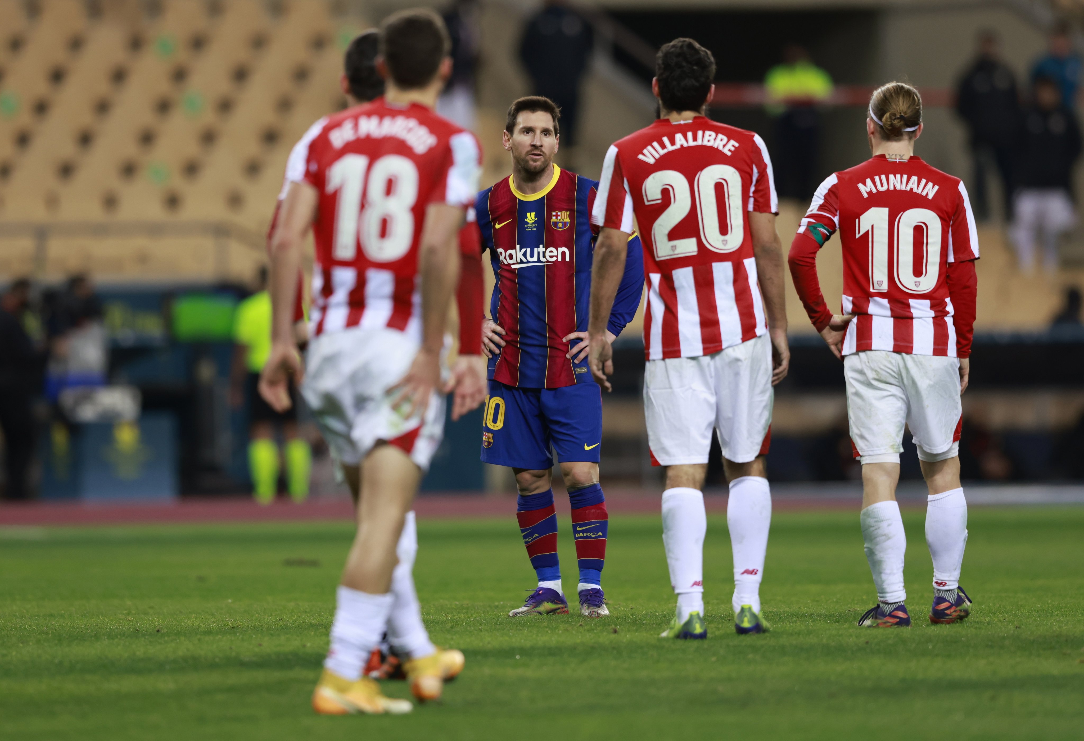 برشلونة يتلقي نبأ سار بعد طرد ميسي أمام أتليتك بلباو