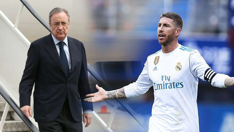 تسريب حوار راموس مع رئيس ريال مدريد بعد مباراة سلتا فيجو (فيديو)