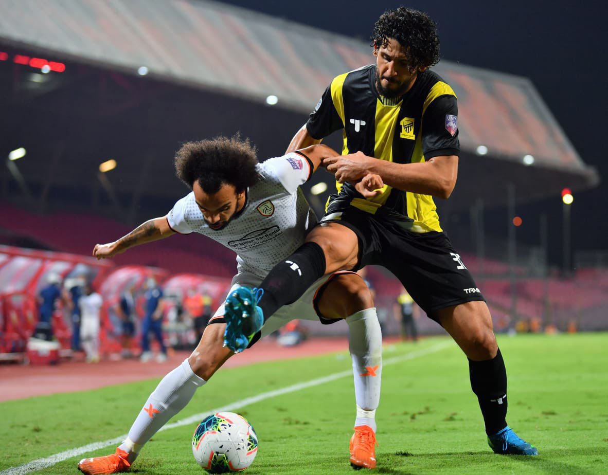 حجازى يحتفل بتأهل الاتحاد لنهائى البطولة العربية وآل طلال يحسم مشاركته