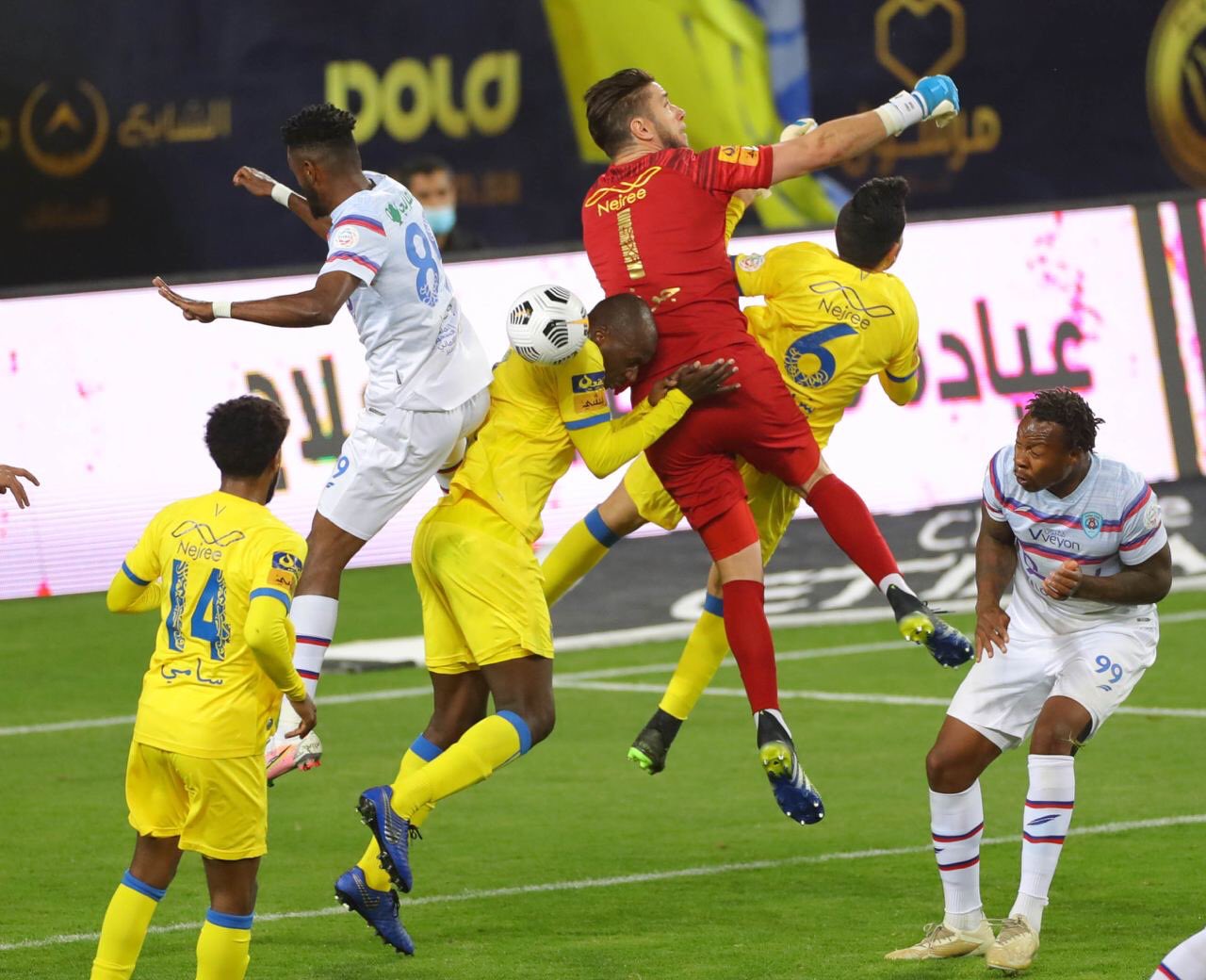 النصر يقتنص تعادل قاتل أمام أبها فى الدوري السعودي (فيديو)