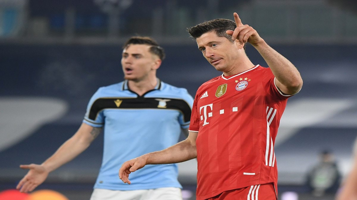 ليفاندوفسكي يحطم رقم أسطورة ريال مدريد على لائحة هدافي دوري الأبطال التاريخية