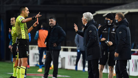 مدرب أتالانتا ينتقد الحكم بعد الهزيمة أمام ريال مدريد (فيديو)